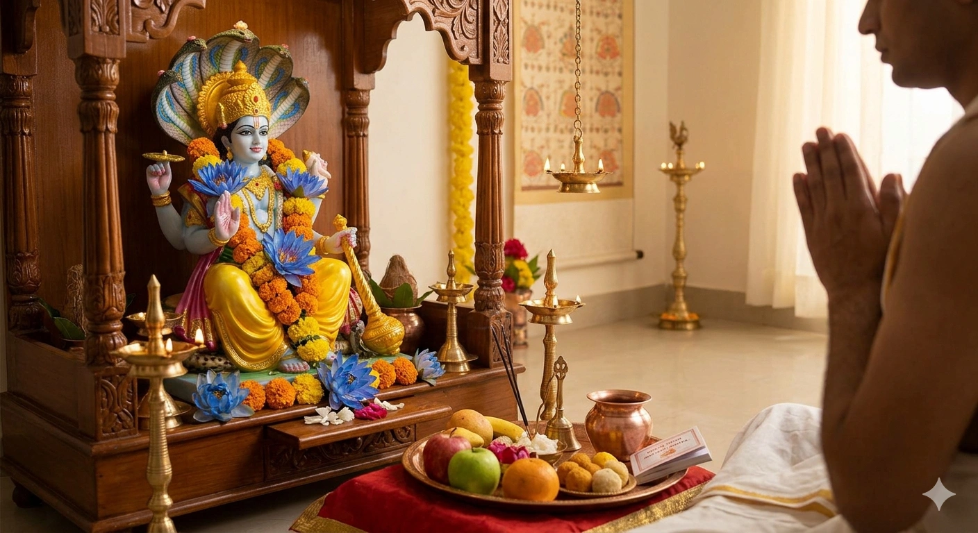 Vishnu Pooja Lord Vishnu Worship