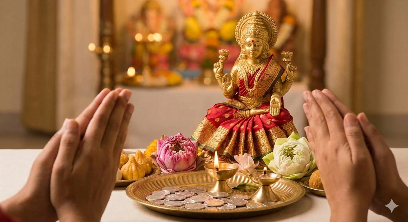 Lakshmi Pooja Wealth Prosperity