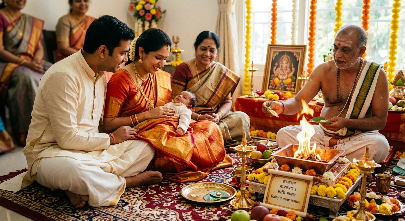 Naamkaran Sanskar Naming Ceremony