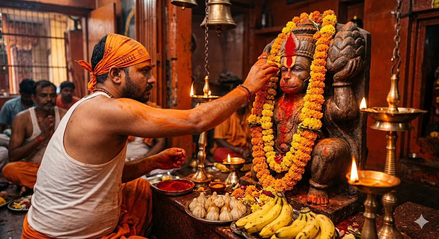 Hanuman Pooja Lord Hanuman Worship